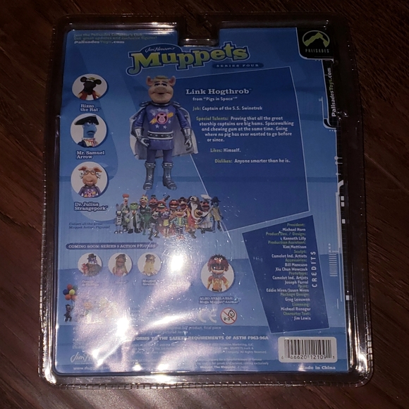 Vintage Muppets Figure Link Hogthrob - Picture 2 of 3